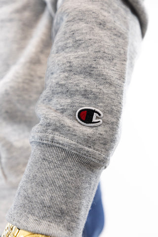 Sweat Cinzenta Cardada Champion