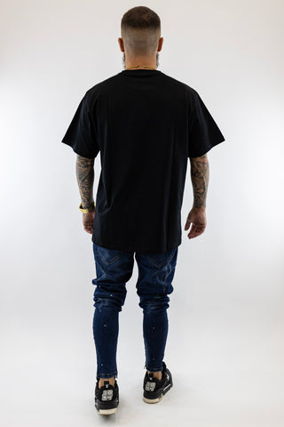 T-Shirt Oversized Preta 2017 Gianni Kavanagh
