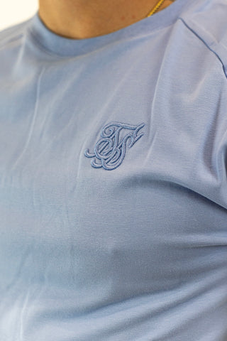 Tech T-Shirt Blue Sik Silk