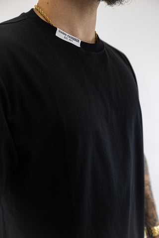 T-Shirt Oversized Preta 2017 Gianni Kavanagh