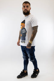 T-Shirt Branca Urso Gianni Kavanagh