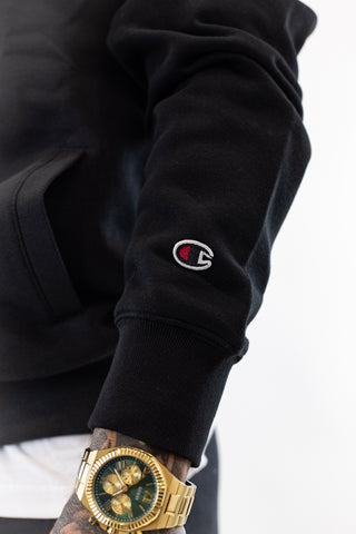 Fato Treino Completo Preto Champion