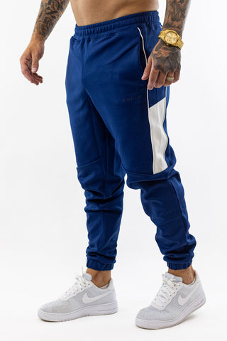 Fato Treino Completo Azul e Branco Sik Silk