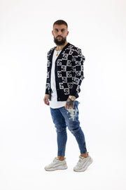 Casaco Black Clone Cardigan GIANNI KAVANAGH