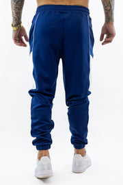 Fato Treino Completo Azul e Branco Sik Silk