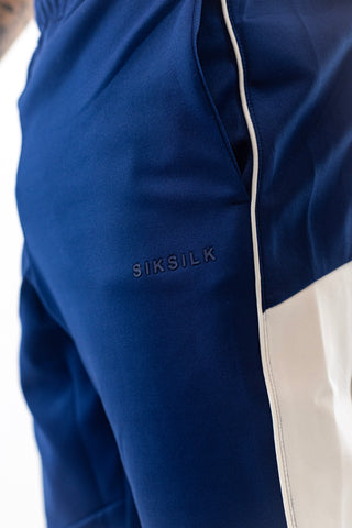 Fato Treino Completo Azul e Branco Sik Silk