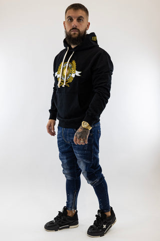 Sweat Capuz Preta Prestige Gianni Kavanagh