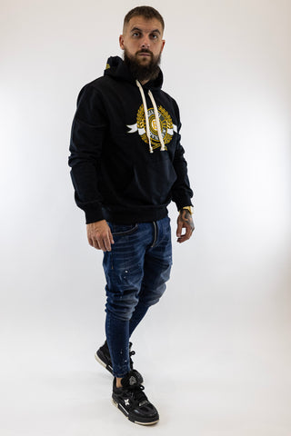 Sweat Capuz Preta Prestige Gianni Kavanagh