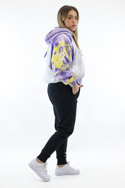 Casaco KarlKani Signature Paisley Block - White/Lilac/Yellow