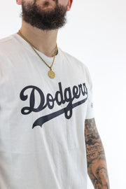 OFF-WHITE Dodgers Crewneck Cotton T-shirt Champion