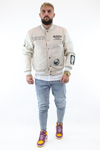 KARL KANI RETRO BLOCK COLLEGE - Bomber Jacket no