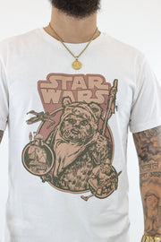 T-Shirt Branca Star Wars