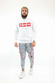 Sweat Capuz Logo Supreme Spain