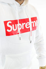 Sweat Capuz Logo Supreme Spain