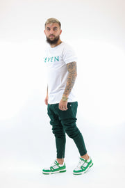 T-shirt Seven Bright Green White