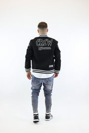 Customized crew jacket Black Sixth June