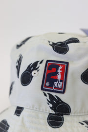 Ecru Space Jam x SikSilk Aop Bucket Hat