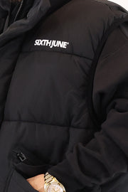 Sixth June Sleeveless padded jacket Black