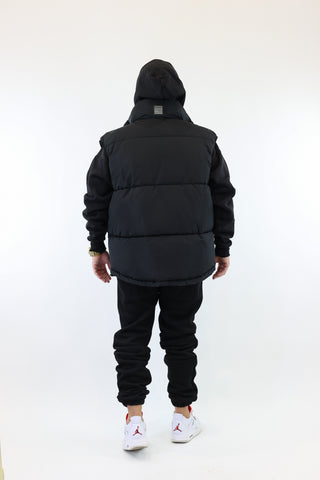 Sixth June Sleeveless padded jacket Black