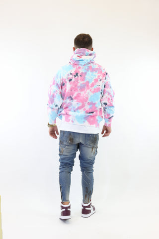 Sweat Capuz oversized tie dye SIKSILK