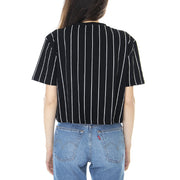 T-shirt KarlKani Signature Pinstripe Black